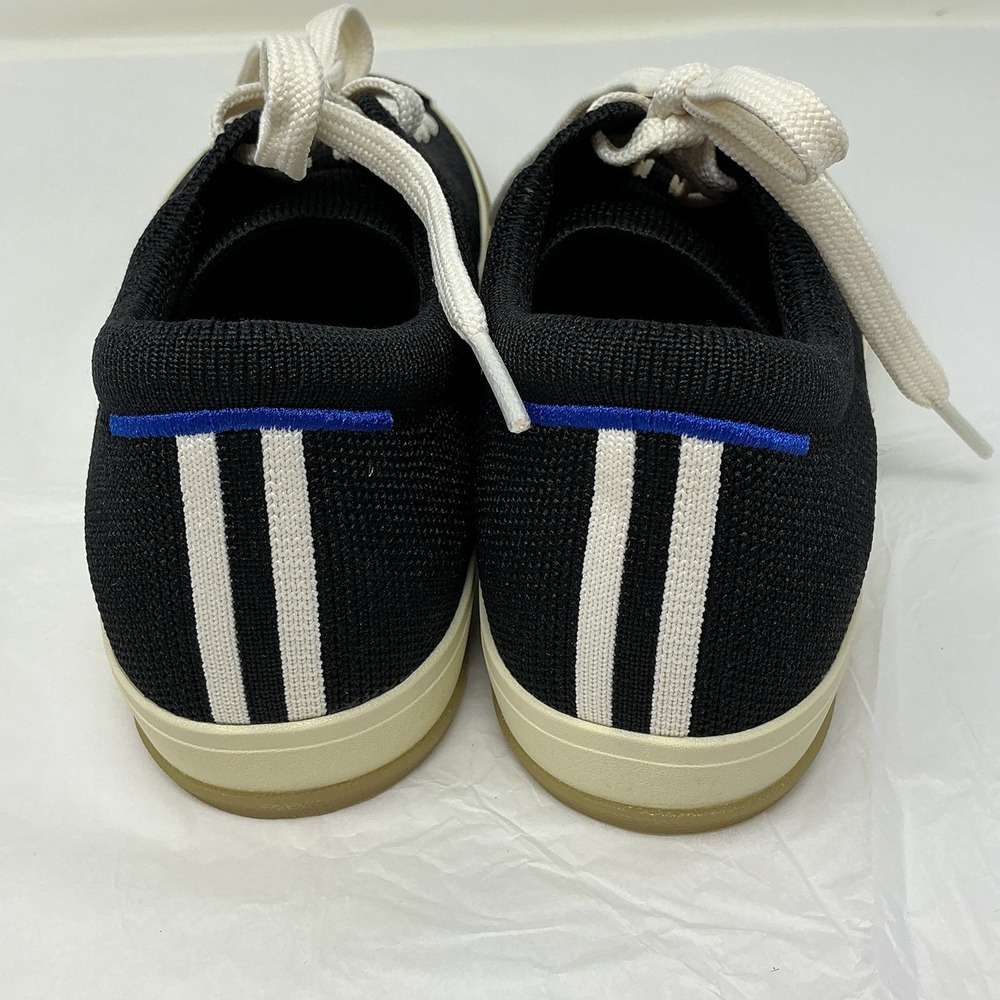 Rothy's The Lace Up Sneaker Women's US 8 Black Knit Soft Flexible Comfort Flats - Picture 6 of 14